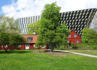 Aula Medica och Gården Stenbrottet.