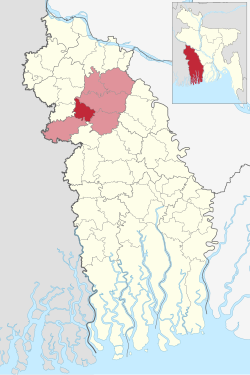 Location of Kotchandpur