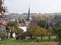 Blick über den Stadtteil Oberacker