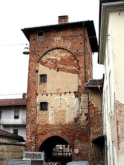 The Ricetto gate.