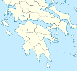 イタキ島の位置（ギリシャ南部内）