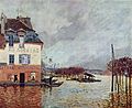 L'Inondation à Port-Marly Alfred Sisley, 1876 Musée des beaux-arts, Rouen.