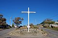 Croix de chemin à Broken Hill, Australie.