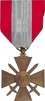Croix de guerre T.O.E.