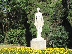 La nit (1929), de Vicenç Navarro, Parc de la Ciutadella.