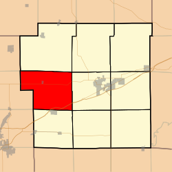 Location in Bond County