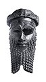 Mesopotamischer König, möglicherweise Sargon von Akkad (3. Jahrtausend v. Chr.), mit geflochtenem Bart