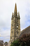 Turm der Pfarrkirche von Sizun