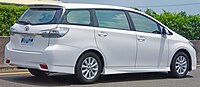 Facelift Toyota Wish