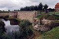 Innerer Wassergraben mit Rundbastionen