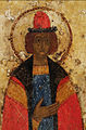Наиболее раннее изображение Давида Ярославского (конец XV века). Частный музей русской иконы