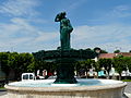 Fontaine du Vidus et de la Meuse, place Cugnot.