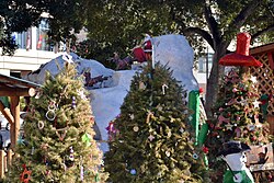 Santa exhibit