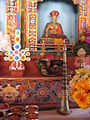 Interior of a Bhutanese temple erected on the National Mall