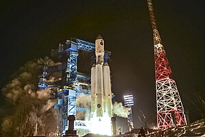 Первый испытательный пуск ракеты-носителя тяжелого класса «Ангара-А5» 03