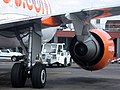 CFM56-5Bs engine on an easyJet A319