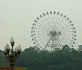 Una ruota panoramica di Chongqing in Cina