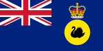 Personal flag of the governor of Western Australia