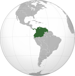 Location of Buyuk Kolumbiya