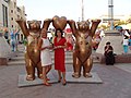 Eva Herlitz und Iris Berben, Jerusalem 2007