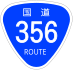 National Route 356 shield