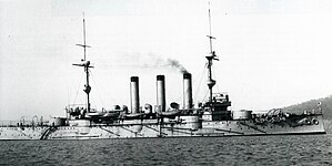 Japoński krążownik pancerny „Iwate” z 1901