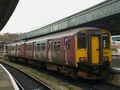 Image 43A British Rail Class 150 in the United Kingdom (from Railroad car)