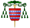 Blason épidcopal des Mercœur