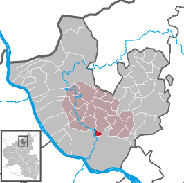Kaart van Melsbach