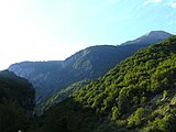 De Rugova-Canyon an der Gemeng Peja