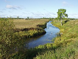 Landskap vid Tserkovnoje i Archangelsk oblast.