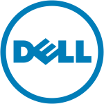 Logo của Dell, sử dụng trước khi mua EMC, sử dụng từ 2010 đến 2016, tiếp tục được sử dụng trên một số sản phẩm cho đến đầu năm 2018