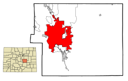 Colorado Springs – Mappa