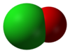 A hipoklorit 3D-s szerkezete