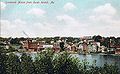 Richmond as seen from Swan Island, 1908