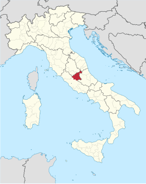 Cherta de la provinzia de Rieti