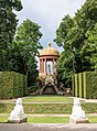 Naturtheater und Apollotempel von Osten