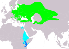 Mapa występowania