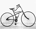Une Whippet safety bicycle (1885).