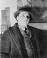 William Zorach (1889–1966) photographed by Man Ray, 1917.