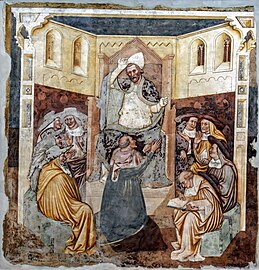 Histoires de Sainte Ursule - L'abdication du Pape - Museo Civico, Trévise