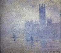 Le Parlement, Effet de Brouillard, 1903, Museum of Fine Arts (St. Petersburg, Florida)