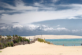 El cabo Ferret, en la cuenca de Arcachon (Gironda).