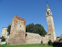 Cologna Veneta -Castello scaligero e campanile