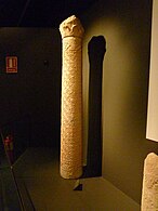 Columna del Martyrium de La Alberca.