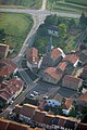 L'église vue du ciel.