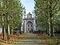 Image 47Alleé of London plane trees (Platanus × acerifolia) in garden (from Tree)