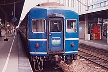 14系急行「天北」（札幌駅 1987年9月10日）