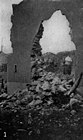 Zniszczony dom w Dombasle-en-Argonne