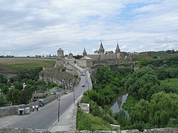Lâu đài Kamianets-Podilskyi.